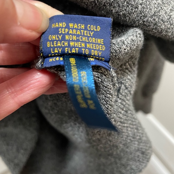 Polo by Ralph Lauren Charcoal Crewneck Sweater - Picture 6 of 7